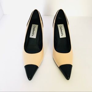 Chadwick’s Leather Pumps Size 6M Black/Tan